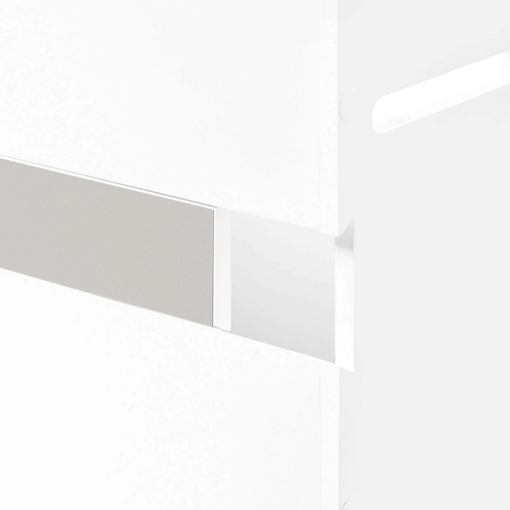 Tualetinio popieriaus spintelė, SoBuy BZR199-W, 14x30x42 cm, balta