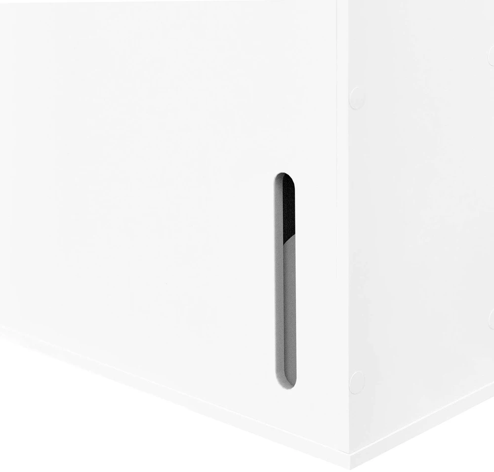 Tualetinio popieriaus spintelė, SoBuy BZR199-W, 14x30x42 cm, balta