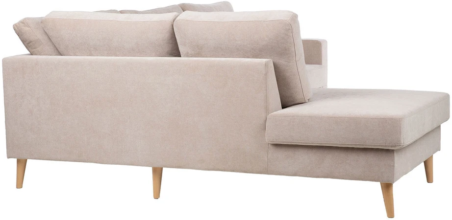 Home4You Kampinė sofa „HANSON LC“, smėlio spalvos