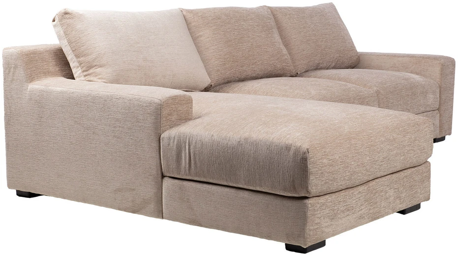 Lova Home4You Kampinė sofa „HERDIS LC“, smėlio spalvos