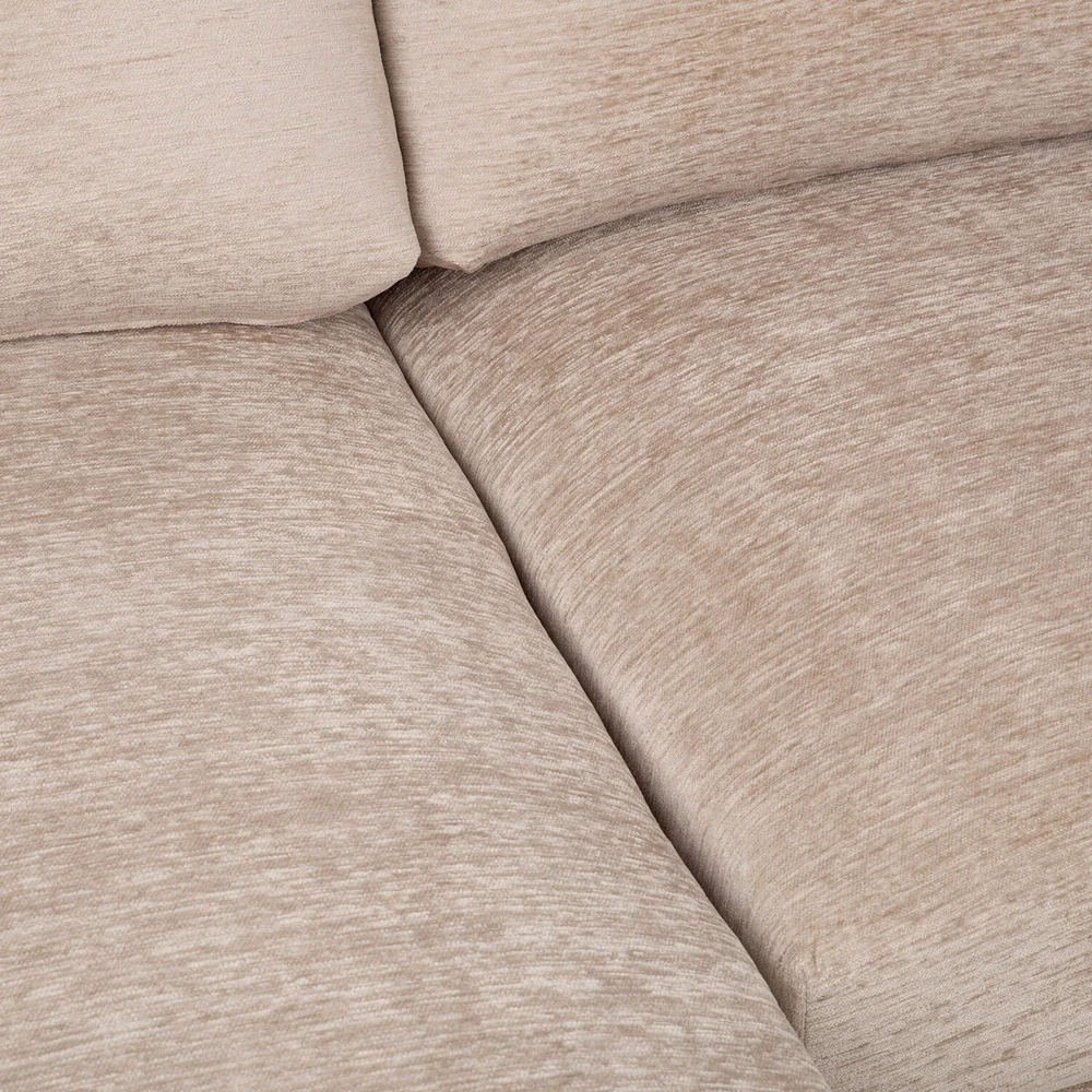 Home4You Kampinė sofa „HERDIS LC“, smėlio spalvos