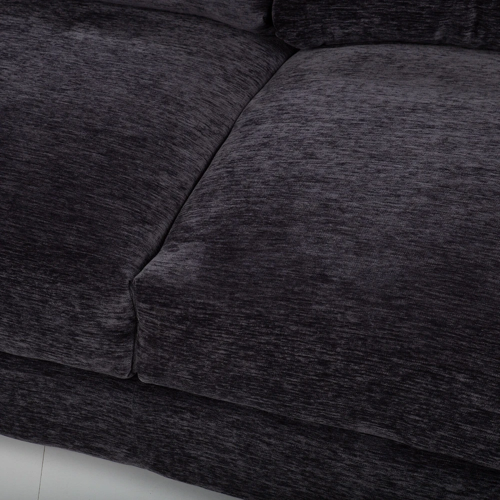 Sofa Home4You Kampinis sofos komplektas „HERDIS RC“, tamsiai pilkos spalvos