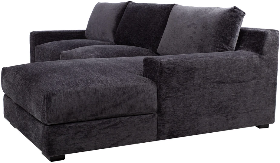 Sofa Home4You Kampinis sofos komplektas „HERDIS RC“, tamsiai pilkos spalvos