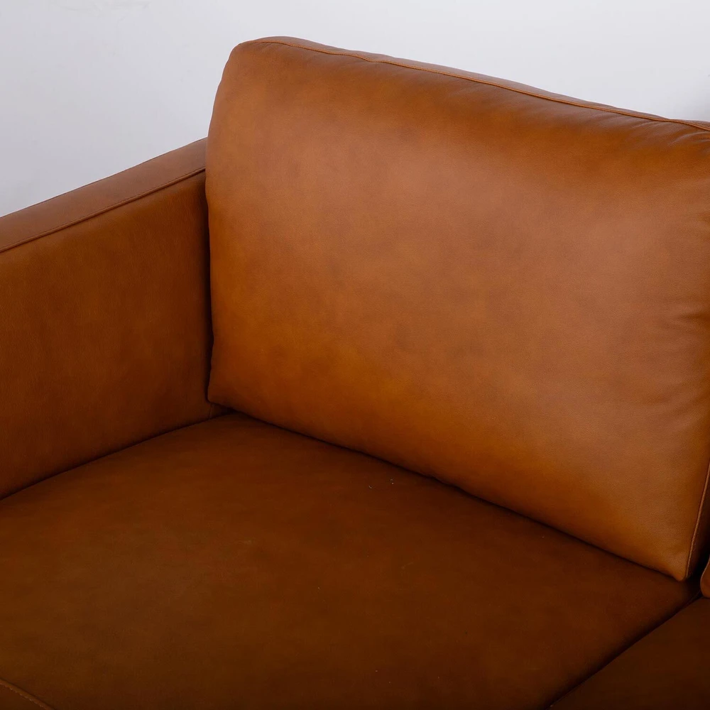 Home4You Kampinė sofa „HAVANNA LC“, konjako rudos spalvos