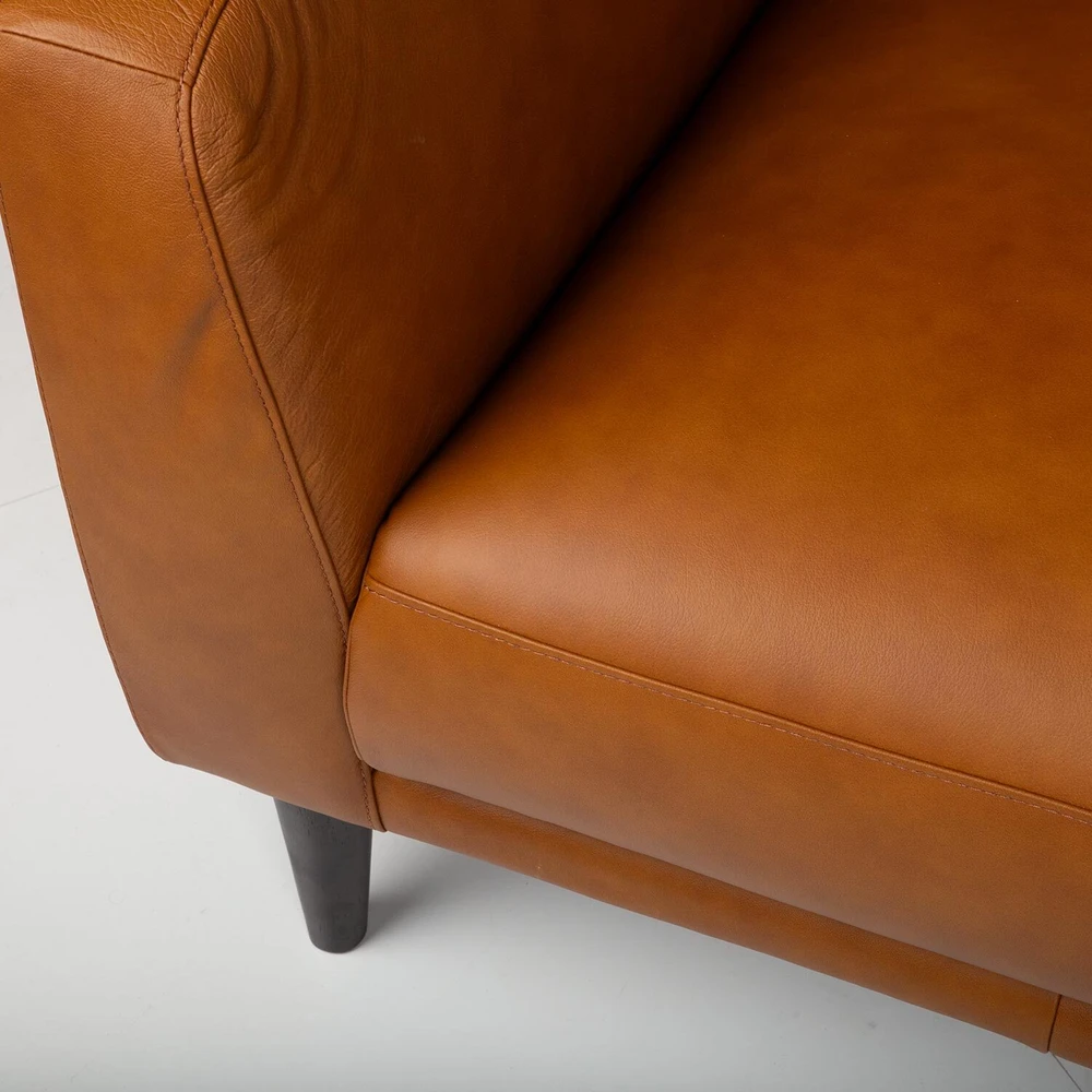 Home4You Kampinė sofa „HAVANNA RC“, konjako rudos spalvos