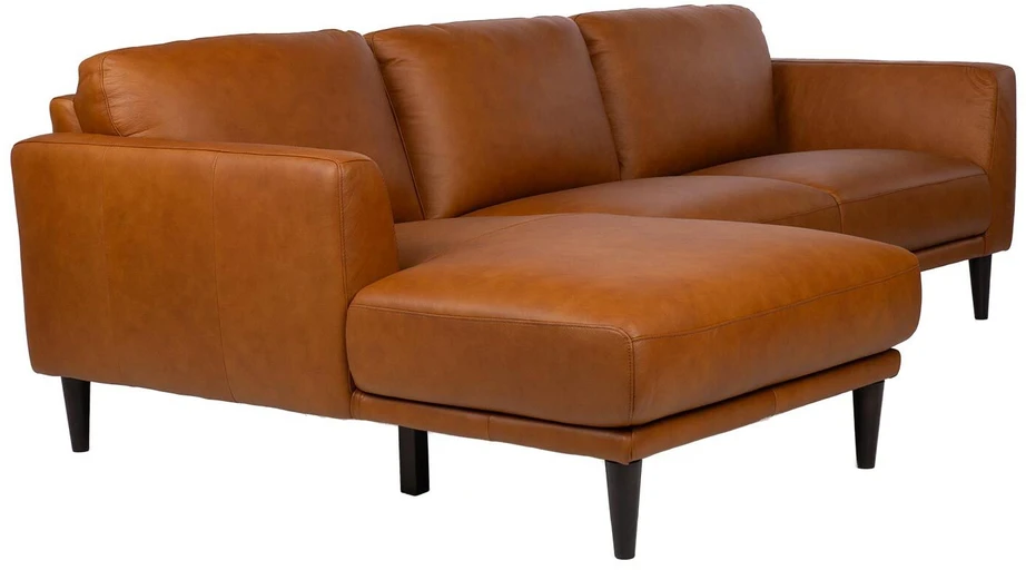 Home4You Kampinė sofa „HAVANNA LC“, konjako rudos spalvos