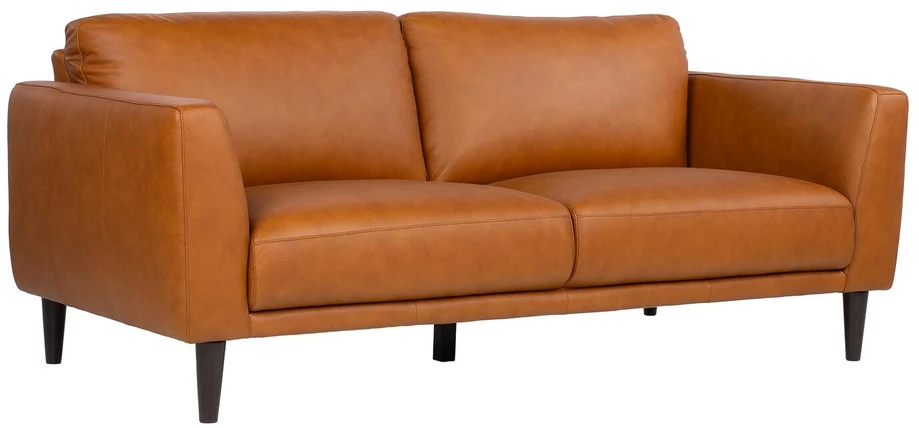 Lova Home4You 3-vietė sofa „HAVANNA“, konjako rudos spalvos