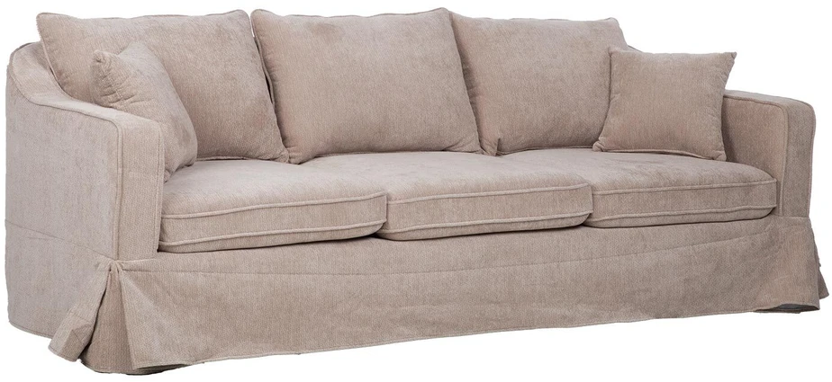 Home4You 3-vietė sofa „SIENNA“, smėlio spalvos