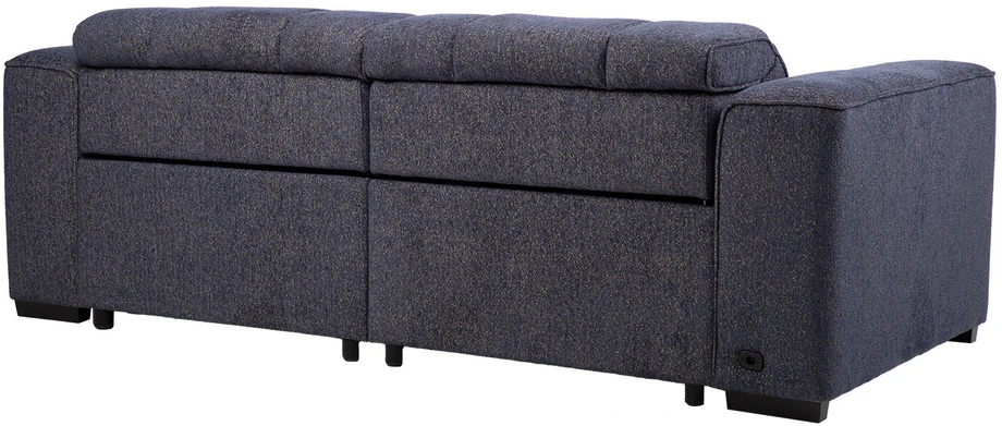 Sofa Home4You Elektrinis atlošiamas sofos krėslas „HUB“, tamsiai mėlynas