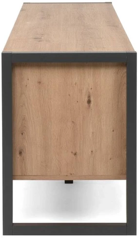 TV staliukas Homestyle4U TV spintelė, 160x40x55 cm, pilka