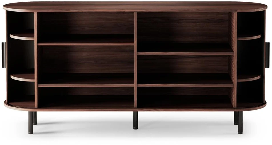 TV staliukas Novanook Komoda, EPIQUE, 75x160x40 cm, Riešutas