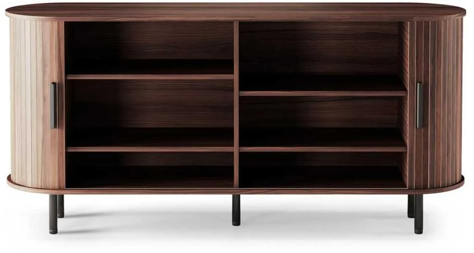 TV staliukas Novanook Komoda, EPIQUE, 75x160x40 cm, Riešutas