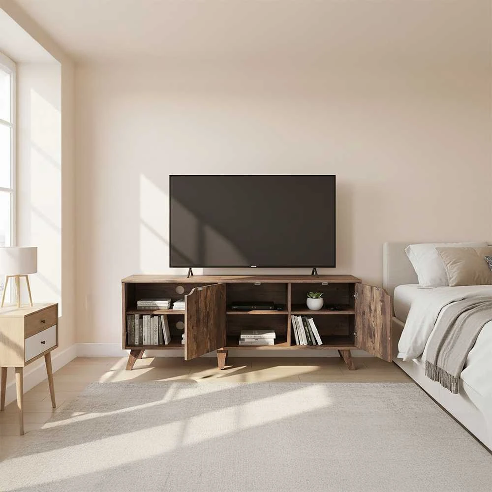 Relaxdays TV spintelė 6 skyreliai