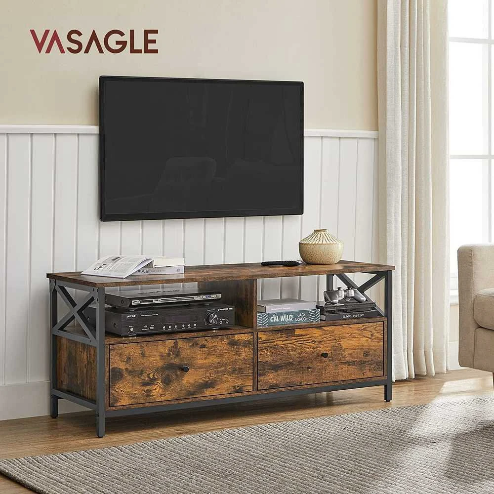 Vasagle TV staliukas 120 x 40 x 50 cm