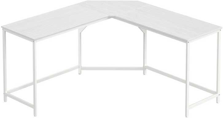 Songmics Vasagle "L" formos stalas 149 x 149 x 76 cm, taupantis vietą