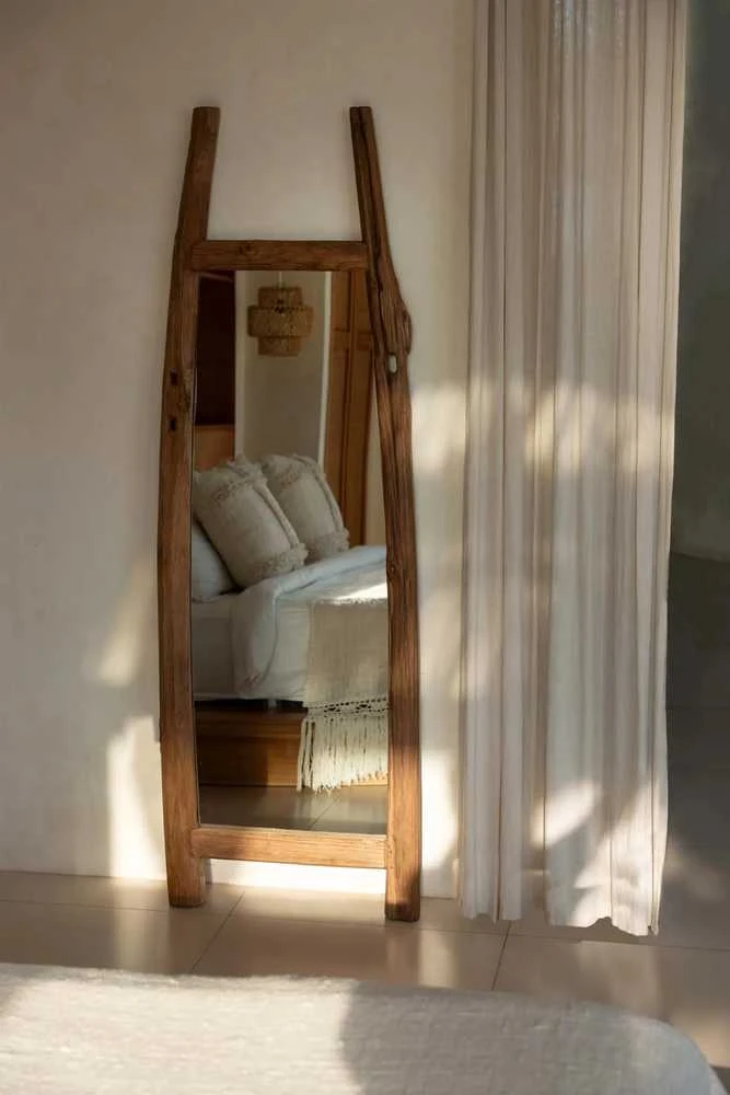Bazaar Veidrodis, Fabulook Prabangi Drabužinė, 0,05x0,55x1,7 m, Natūralus
