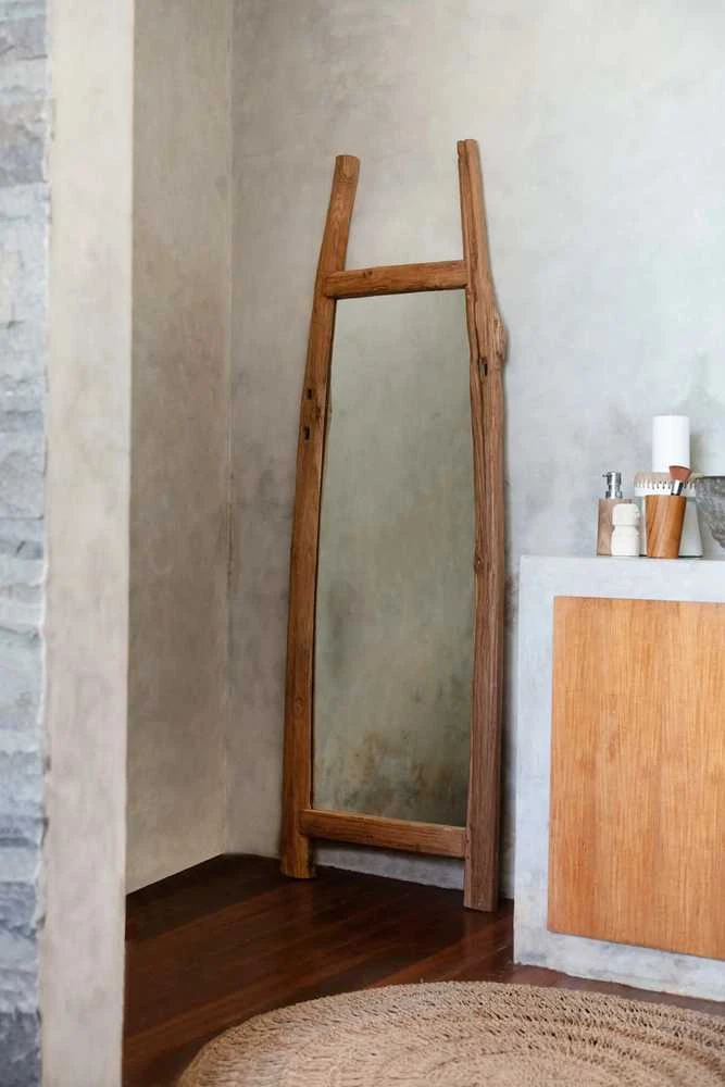 Bazaar Veidrodis, Fabulook Prabangi Drabužinė, 0,05x0,55x1,7 m, Natūralus