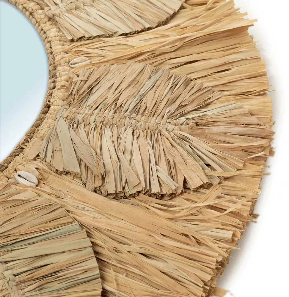 Bazaar Veidrodis, Palmės medis, 0,05x0,6x0,6 m, Natūralus