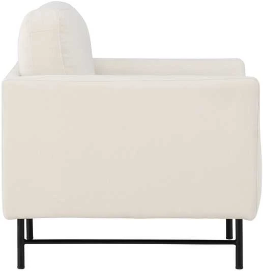 Fotelis Venture Design 1-vietės sofa, Dangus, 86x87x68 cm, Balta