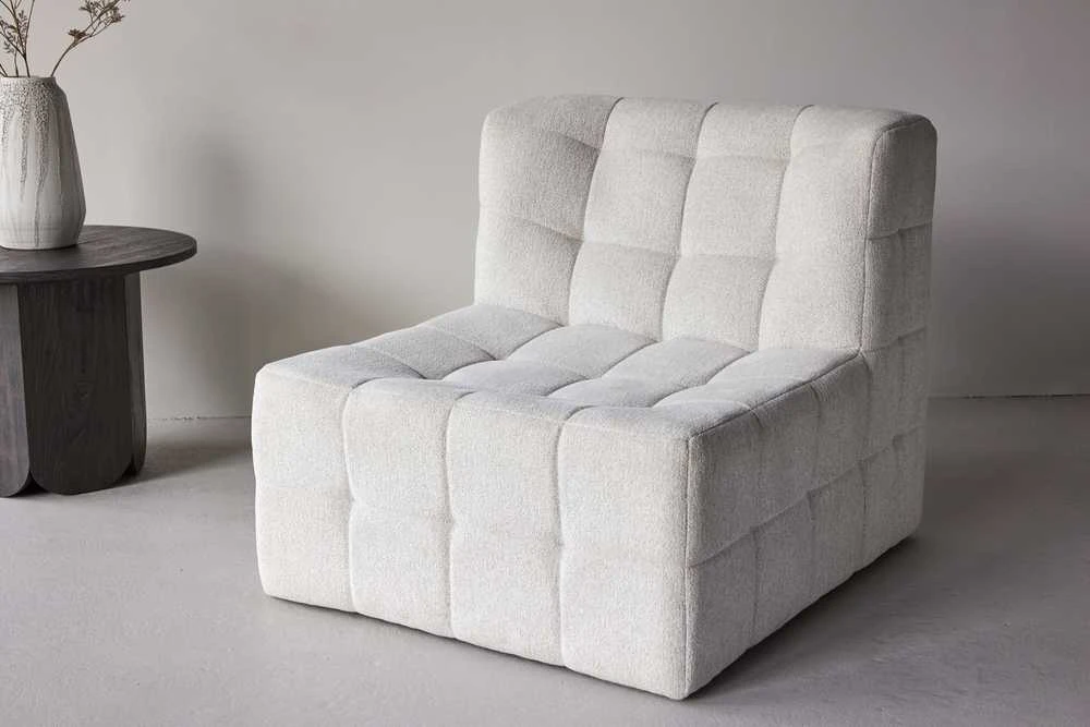1-Vietės Sofa, Malou, kreminė