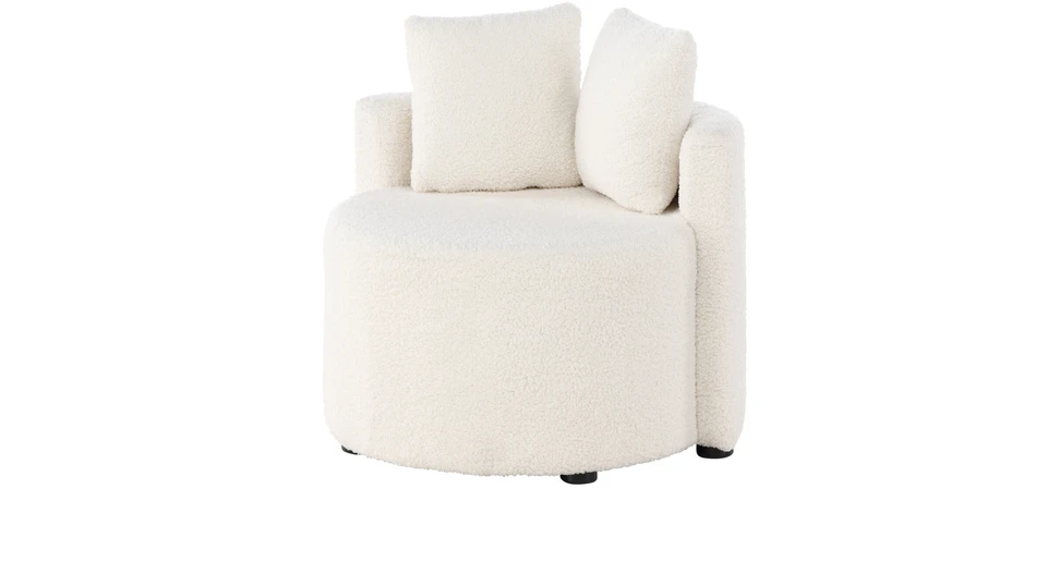 Venture Design 2-vietė Sofa, Kelso vaikams, 56x55.5 cm, Balta