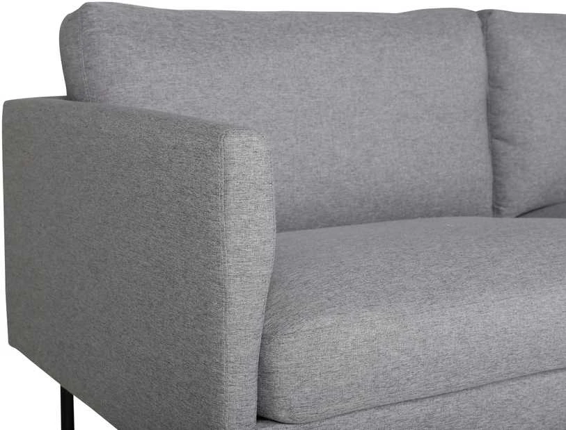 Venture Design 2-vietės Sofa, Zoom, 181x54 cm, Pilka