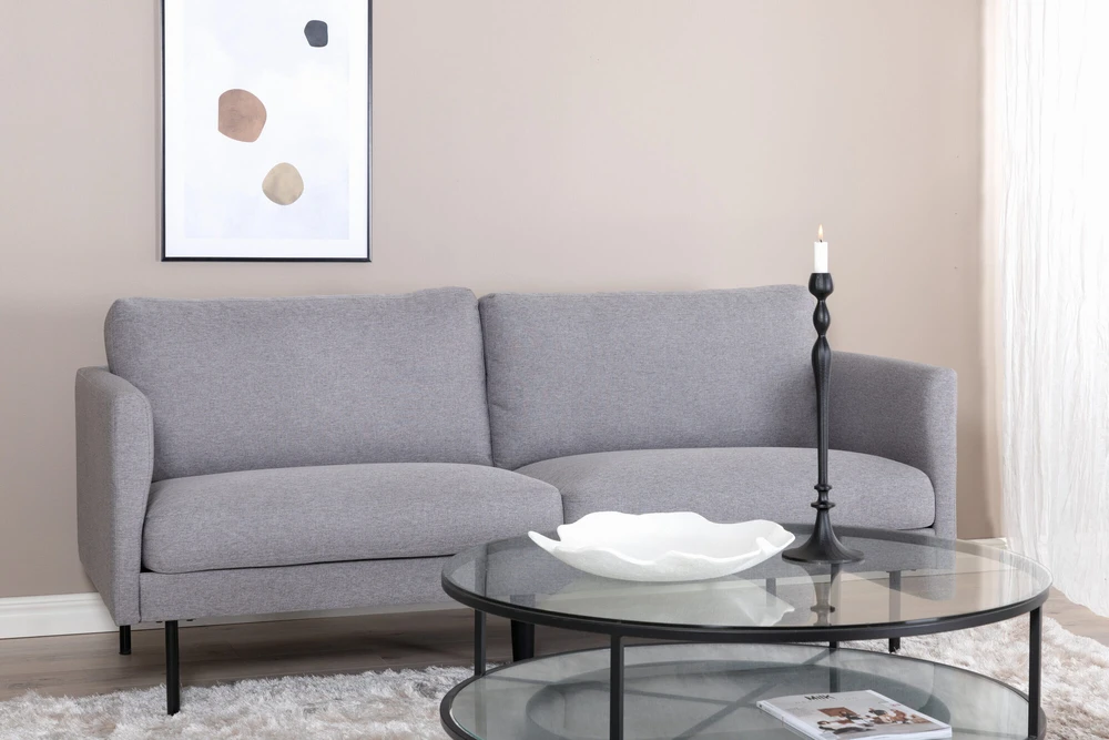 Venture Design 2-vietės Sofa, Zoom, 181x54 cm, Pilka