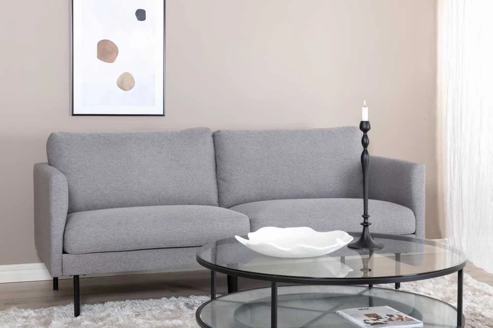 Venture Design 2-vietės Sofa, Zoom, 181x54 cm, Pilka