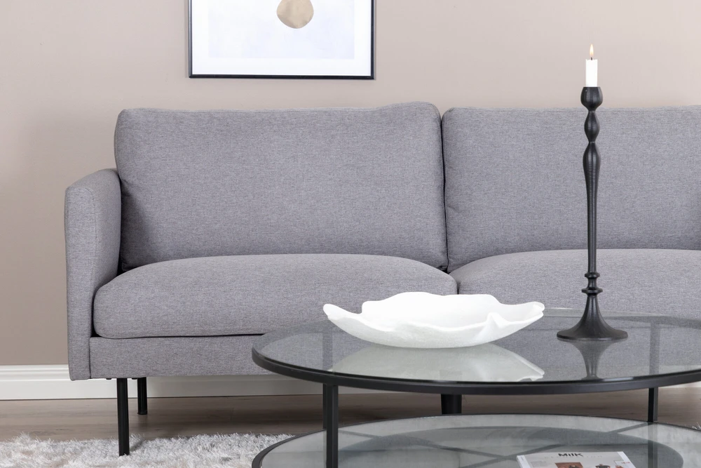 Venture Design 2-vietės Sofa, Zoom, 181x54 cm, Pilka