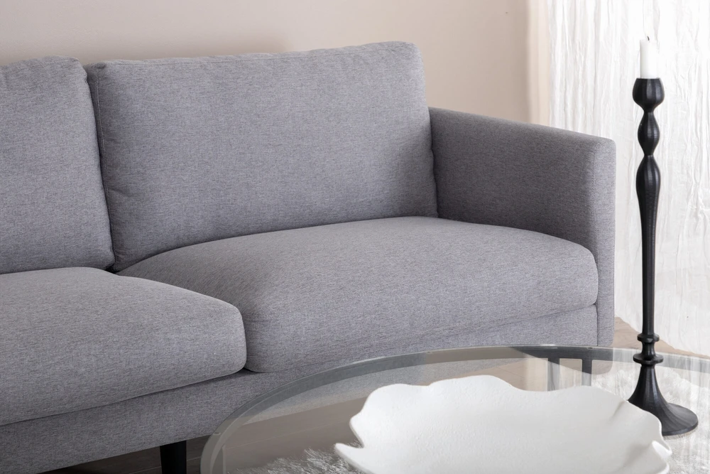 Venture Design 2-vietės Sofa, Zoom, 181x54 cm, Pilka