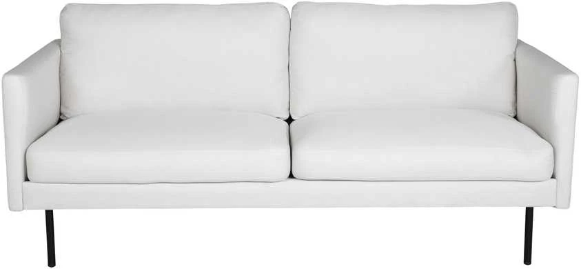 2-vietės sofa, Zoom, 181x54 cm, šviesiai kreminė spalva