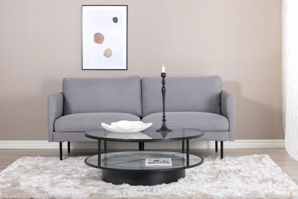 Venture Design 2-vietės Sofa, Zoom, 181x54 cm, Pilka