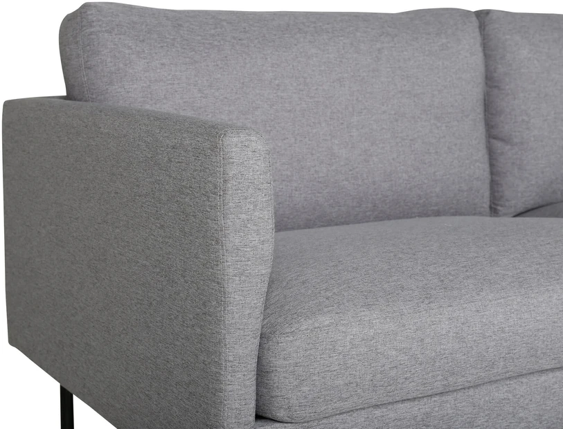 Venture Design 2-vietės Sofa, Zoom, 181x54 cm, Pilka