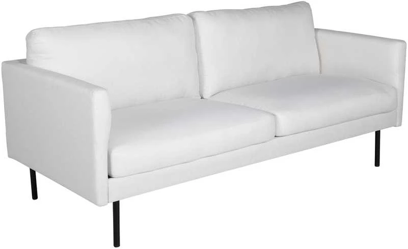 2-vietės sofa, Zoom, 181x54 cm, šviesiai kreminė spalva