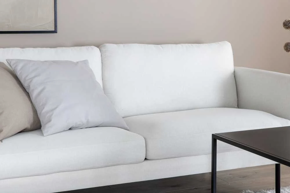 2-vietės sofa, Zoom, 181x54 cm, šviesiai kreminė spalva