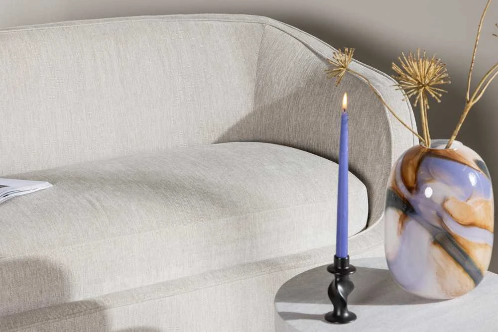 Venture Design 3-vietės sofa, Elio, 98x196x76 cm, šviesiai pilka
