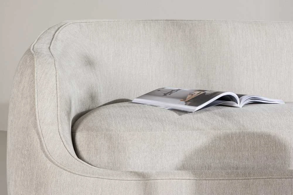 Venture Design 3-vietės sofa, Elio, 98x196x76 cm, šviesiai pilka