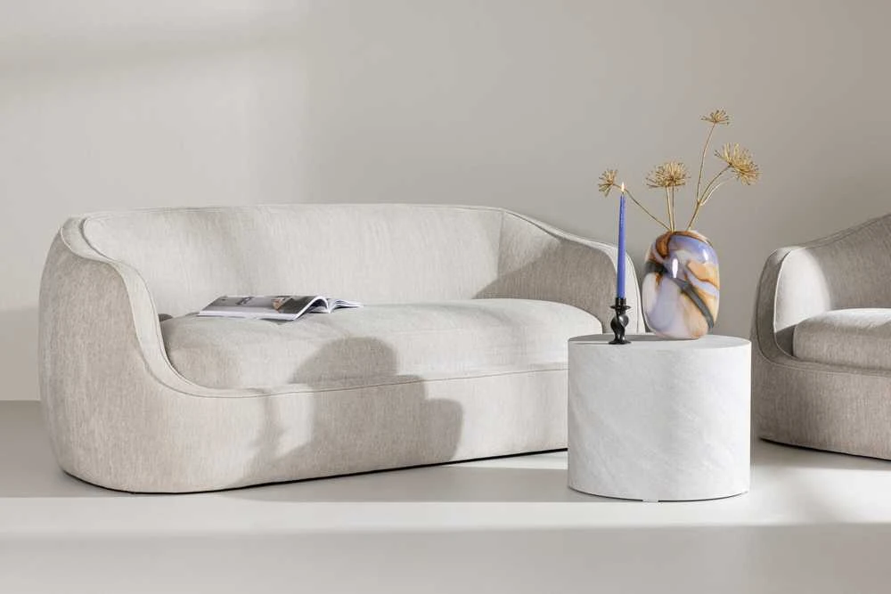 Venture Design 3-vietės sofa, Elio, 98x196x76 cm, šviesiai pilka