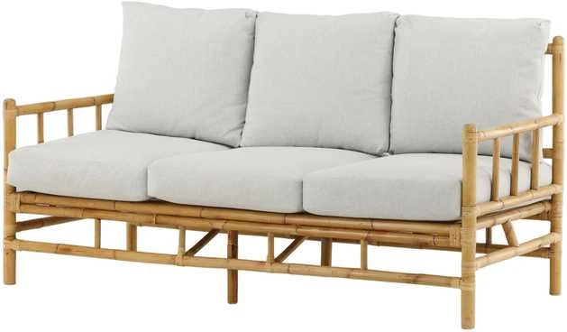 Venture Design 3-vietės sofa, lauko, 77x88x180 cm, natūrali