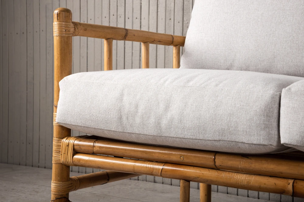 Venture Design 3-vietės sofa, lauko, 77x88x180 cm, natūrali
