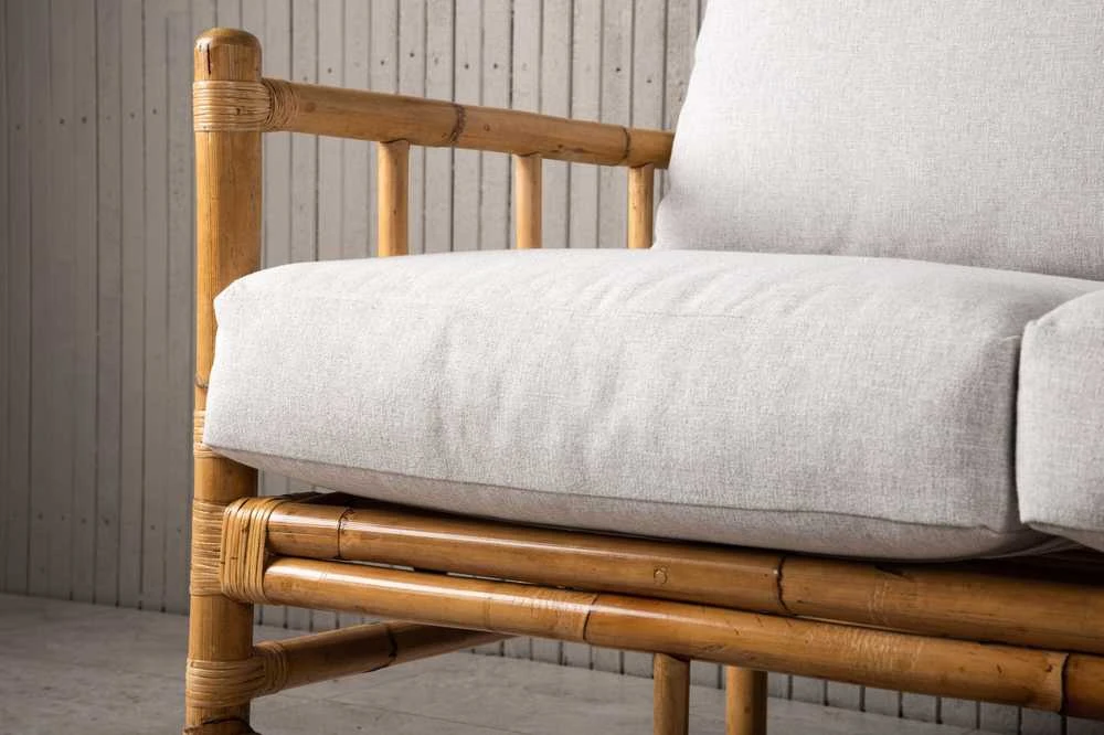 Venture Design 3-vietės sofa, lauko, 77x88x180 cm, natūrali