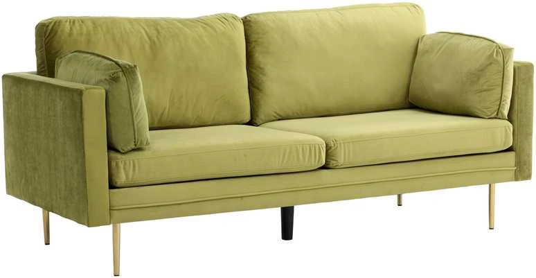 Venture Design 3 vietų sofa, Boom, 203x90 cm, Žalia