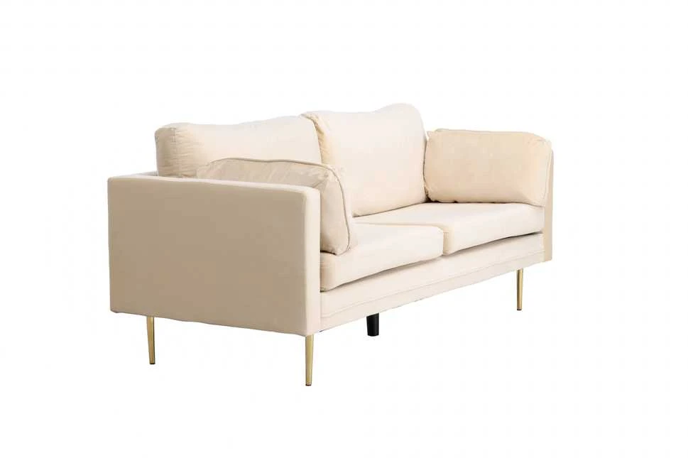 Venture Design 3 vietų sofa „Boom“, 203x90 cm, kreminė