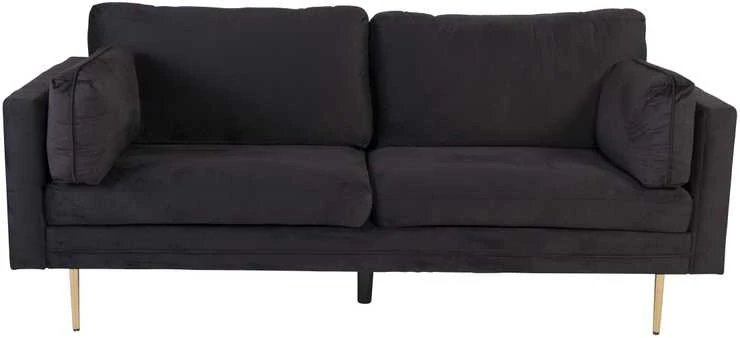 Venture Design 3 vietų sofa, Boom, 203x90 cm, Juoda