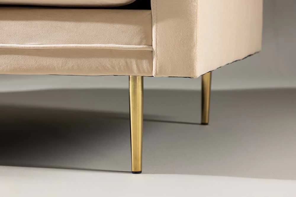 Venture Design 3 vietų sofa „Boom“, 203x90 cm, kreminė