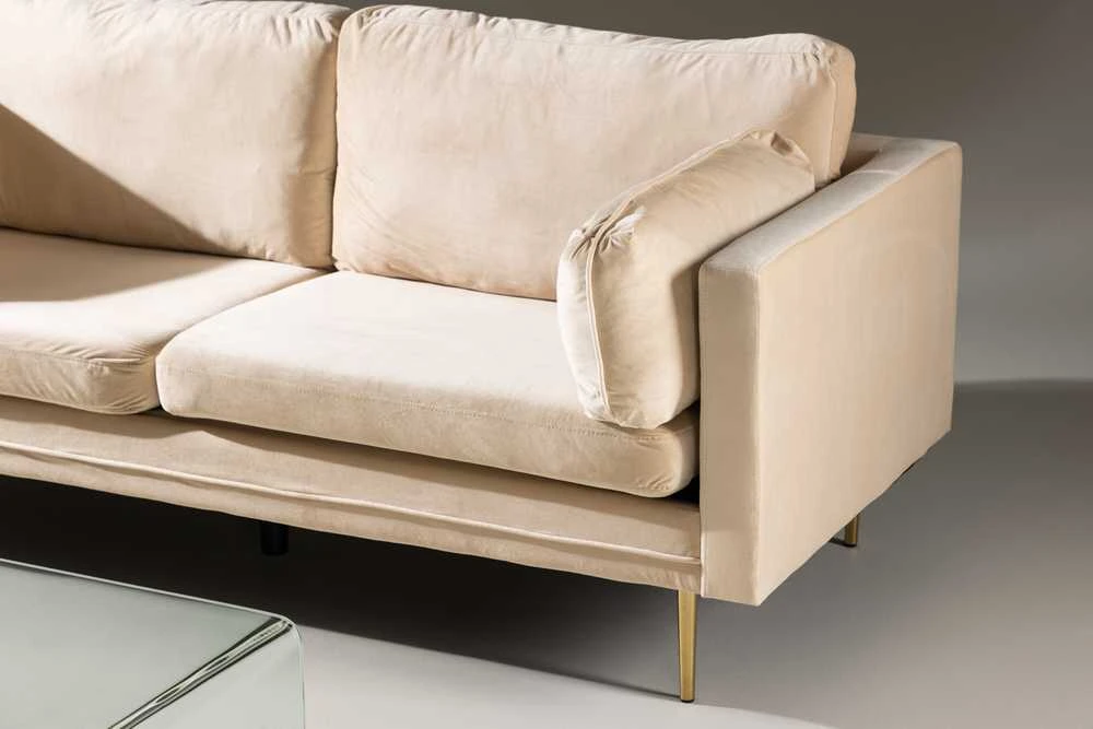 Venture Design 3 vietų sofa „Boom“, 203x90 cm, kreminė