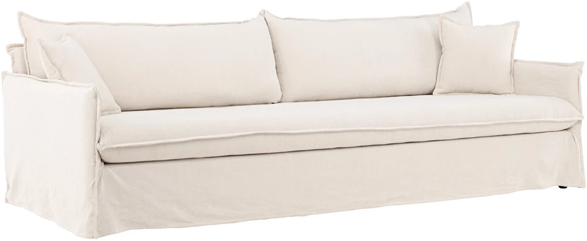 Venture Design 4-vietės Sofa, Nova, 275x90 cm, kreminė