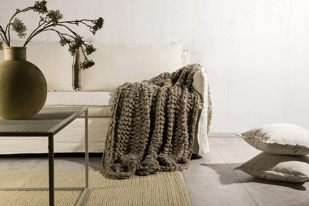 Venture Design Antklodė, Kate, 130x170 cm, Ruda