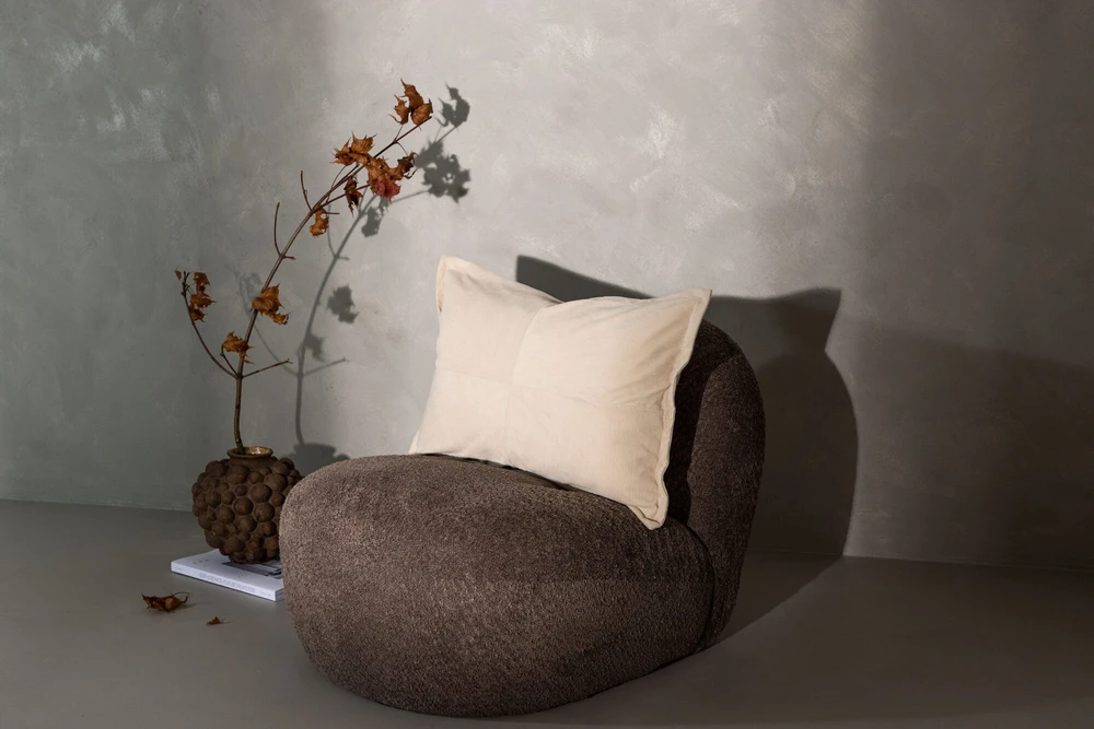 Venture Design "Apyrankė pagalvės, Lykke, 40x60 cm, rusvai gelsvas"