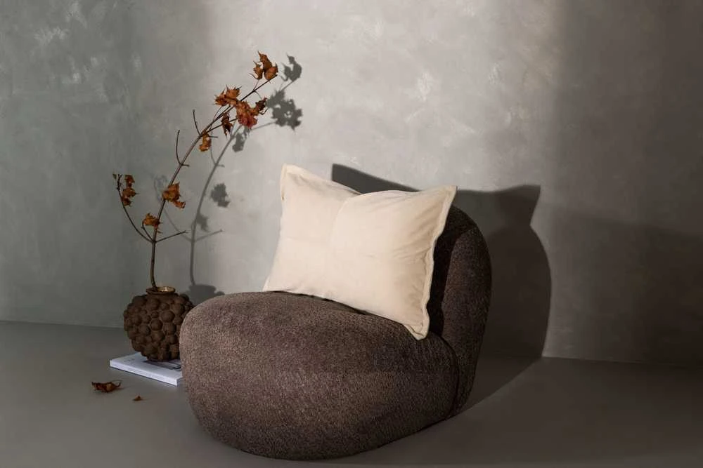 Venture Design "Apyrankė pagalvės, Lykke, 40x60 cm, rusvai gelsvas"
